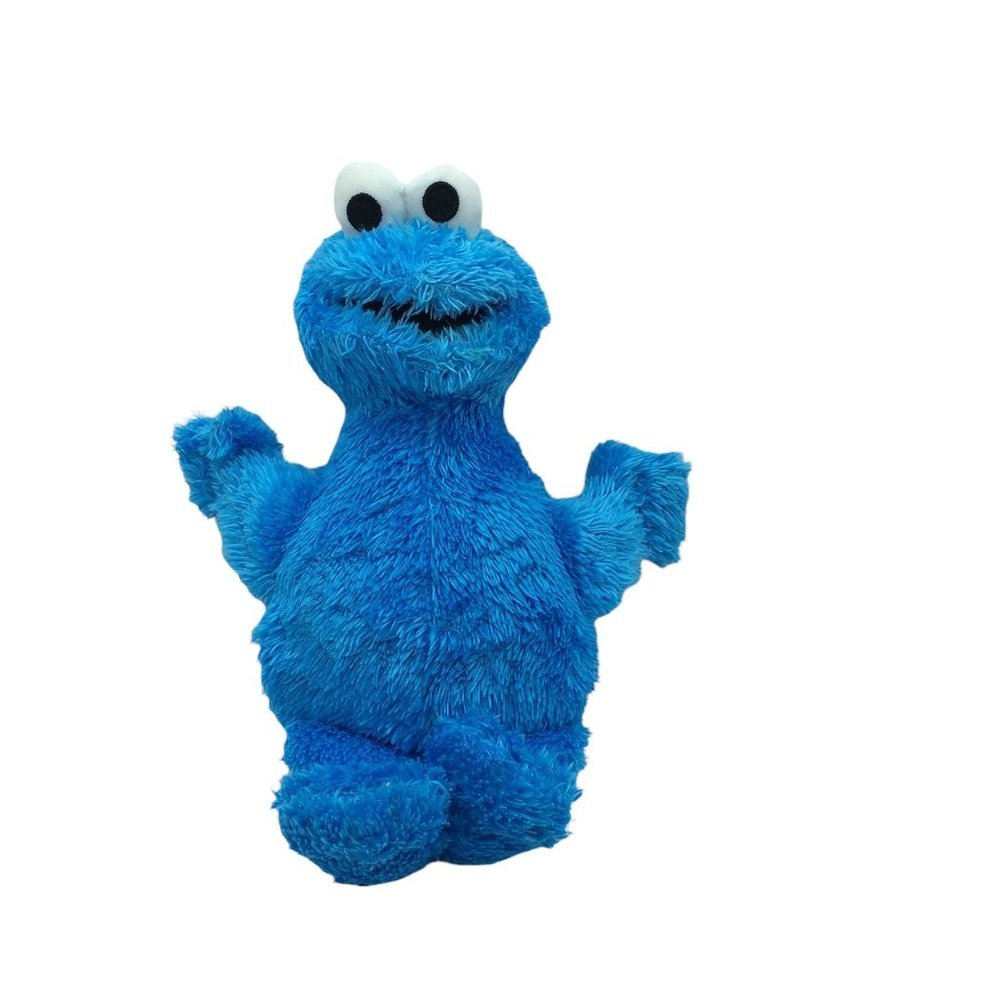 Sesame Street Cookie Monster Plush Stuffed Toy 10" Soft Playskool Friends Hasbro